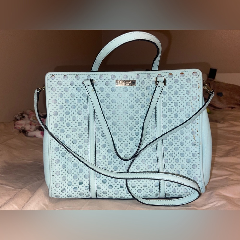 Blue/teal Kate Spade Handbag